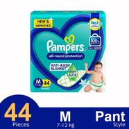 Pampers Diaper Pant System Baby Diaper (M Size) (7-12kg) (44Pcs) - PM0140
