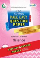 Panjeree Science - SSC 2023 Test Papers Made Easy (Question Answer Paper) - English Version image