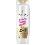 Pantene Advanced Hair fall Solution 2 in 1 Anti - Hair fall Shampoo And Conditioner for Women 180 ml - SH0348