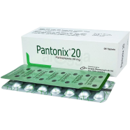 Pantonix 20 mg 14's Strip Tablet icon