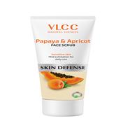 Vlcc Papaya and Apricot Scrub 80g - VL0010