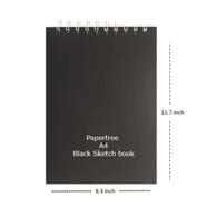 Paper Tree Black Sketch Book A4