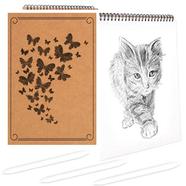 Paper Tree Spiral Sketch- Butterfly - UP SPIRAL