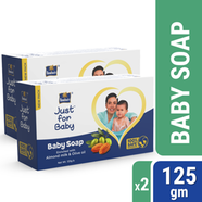 Parachute Just for Baby - Baby Soap 125g Pack of 2 Combo (125g x 2) icon