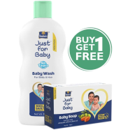 Parachute Just for Baby - Baby Wash 200ml (Baby Soap 75g Free) icon