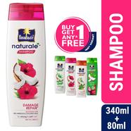 Parachute Naturale Shampoo Damage Repair 340ml (80ml Shampoo Free)