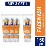 Parachute SkinPure Orange Brightening Facewash (Anti Pimple) 50gm (Buy 3 Get 1 Free)