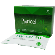 Paricel 20 mg 10's Strip Capsule icon