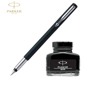 Parker Vactor Fountain Pen with Parker 30 ml Black Ink icon