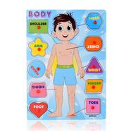 Parts of Body Wooden Puzzle Toy