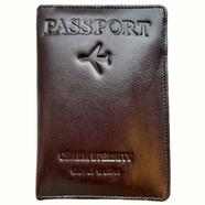 Passport Wallet - Travel Document Holder with RFID Blocking/Card Passport Holder Brown Colour icon