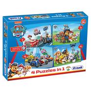 Frank Paw Patrol 4 In 1 Puzzles - 70302