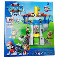 Paw Patrol Watchtower With Music Toy Car Rescue Bus Toy Set Children's Birthday Gift