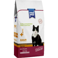 Paw Paw Adult Cat Food Gourmeat Dried Lamb Meat Fish Meal and Chicken Meat Flavour 500 gm