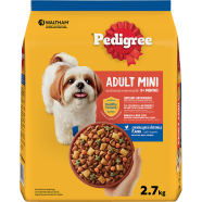 Pedigree Adult Mini 9Plus months Dog Food Chicken Liver and Vegetable Flavour 2.7 kg icon