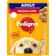Pedigree Adult Pouch Dog Food Chicken and Liver Chunks In Gravy 70 gm icon