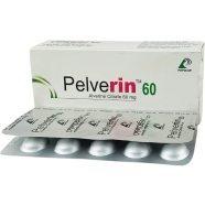 Pelverin 60mg Tablet 10's Strip