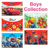 Pentagon File for Boys (FC-8008) (The Smurfs, Spiderman, The World of Cars, Angry Brids, Phoo) - 5 Pcs Combo (any design)