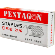 Pentagon Stapler Pin 24/6 (4pcs Set)