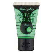 Pentel Acrylic Color 28ML - FLUORESCENT Green image