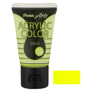 Pentel Acrylic Color 28ML - FLUORESCENT LEMON - WA2-T79E
