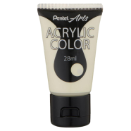 Pentel Acrylic Color 28ML - Ivory White - WA2-T30E
