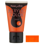 Pentel Acrylic Color 28ML - Orange - WA2-T03E