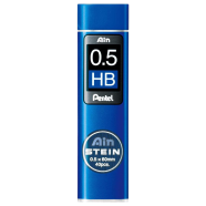 Pentel Ain Stein Pencil Lead, 0.5mm HB, 40 Leads - C275-HBO icon