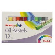 Pentel Artist Oil Pastel 12 Color Set - PHN-12ASE