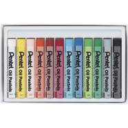 Pentel Artist Oil Pastel 12 Color Set - PHN-12ASE