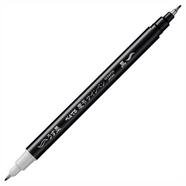 Pentel Brush Pen Twin Tip (Fine - Black And Gray Ink) - XSESWP25 icon