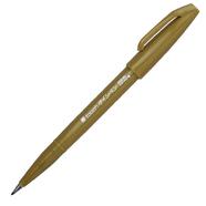 Pentel Brush Sign Pen - Yellow Ochre - SES15C-Y
