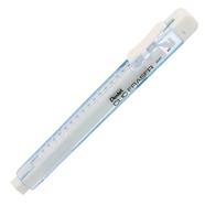 Pentel Clic Eraser ZE81-Transparent Blue Barrel White(NON PVC) - ZE81S-WE