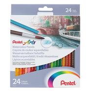 Pentel Colouring Pencils - Water Soluble - 24 Colours - CB9-24U