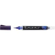 Pentel Dual Metallic Brush-Violet Plus Metallic Blue - XGFH-DVX