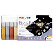 Pentel Fabric Fun Paint 8 ColorSet Spekling Colors - FFPC1-S8E