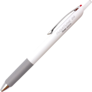 Pentel Floatune BZN204-BX Retractable Ballpoint Pen - 0.4 Mm Red 