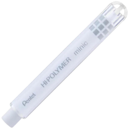 Pentel Hi-polymer Minic (6.8mm) Eraser (non Pvc)-White - ZE82W-WE