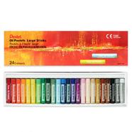 Pentel Oil Pastel Large Stick 24 Colors Set image