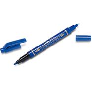 Pentel Permanent Marker Twin Tip - Blue - N75W-CE
