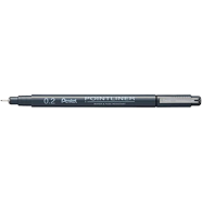 Pentel Pointliner Black 0.2mm - S20P-2A