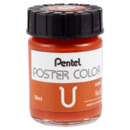 Pentel Poster Color 30cc WPU -Brown - WPU-T08