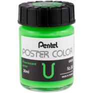 Pentel Poster Color 30cc WPU - FLUORESCENT Green - WPU-T84