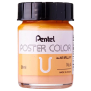 Pentel Poster Color 30cc WPU - Jaune Brillian - WPU-T04
