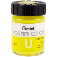 Pentel Poster Color 30cc WPU - Lemon Yellow - WPU-T01