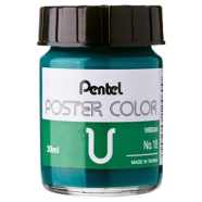 Pentel Poster Color 30cc WPU - Viridian - WPU-T18