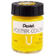 Pentel Poster Color 30cc WPU - Yellow - WPU-T12