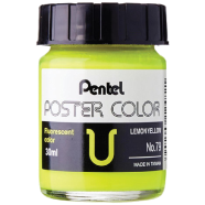 Pentel Poster Color 30cc WPU - Yellow Green - WPU-T17