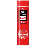 Pentel Refill Color Lead Stein 0.5mm - Red 20 Leads - C275-RD