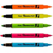 Pentel Twin Tip Illumina Flex Highlighter 4 Color Set - SLW11L-4ST